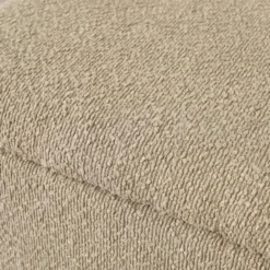 Nolon Jente bankje met opbergruimte bouclé beige