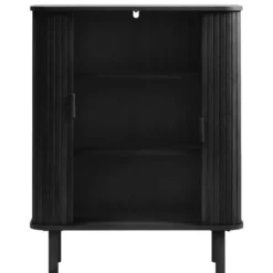 Nordic Home - Ingo eiken kabinet - 90 cm - zwart