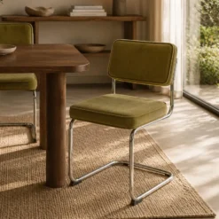 Nordic Home - Logan eetkamerstoel - groen