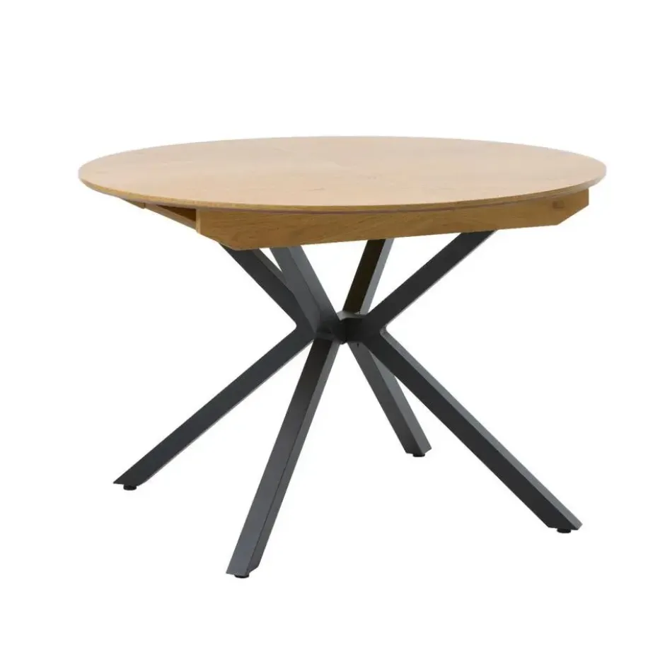 Nordic Home - Marcie uitschuifbare eettafel Ø120-170 cm - naturel