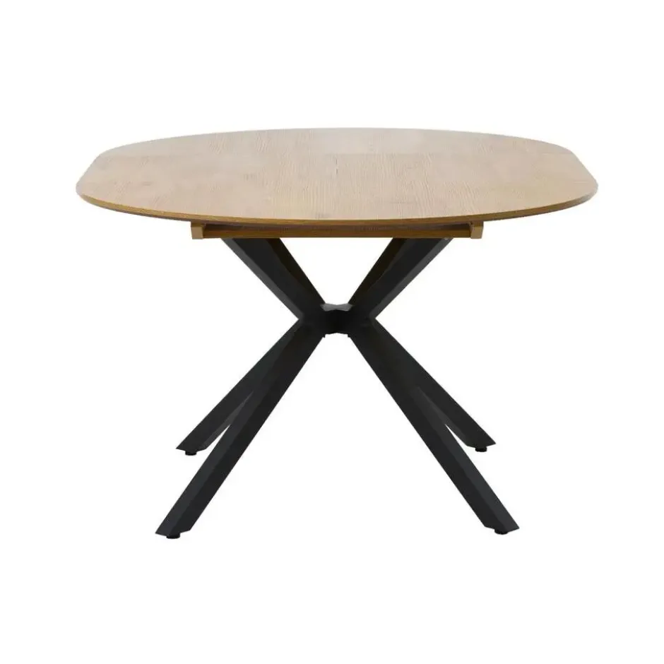 Nordic Home - Marcie uitschuifbare eettafel Ø120-170 cm - naturel