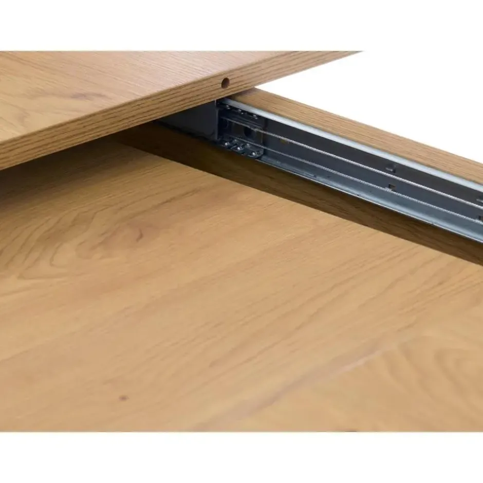 Nordic Home - Marcie uitschuifbare eettafel Ø120-170 cm - naturel