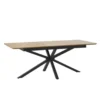Nordic Home - Marcie uitschuifbare eettafel 90x160-200 cm - naturel