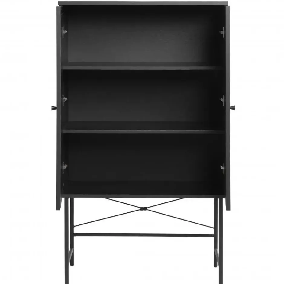 Nordic Home - Meya wandkast - zwart