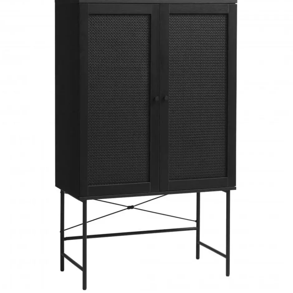 Nordic Home - Meya wandkast - zwart