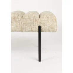 Novel Collection - Bankje Jethro - Beige - 41.5x160x45 cm