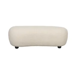 Novel Collection - Bankje Noxx - Wit - 120x46x41 cm