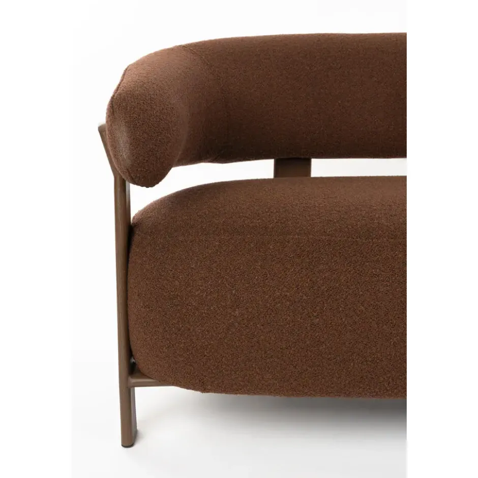 Novel Collection - Bankje Robyn - Bruin - 71x135.5x69.5 cm
