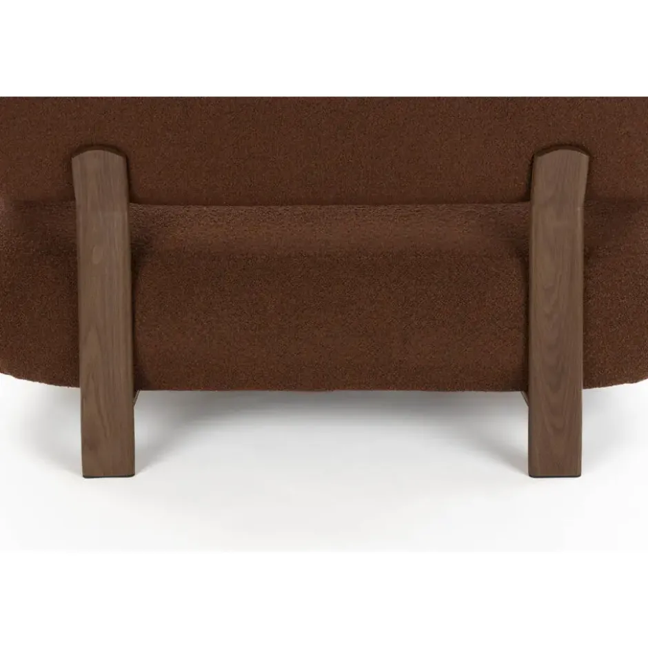 Novel Collection - Bankje Robyn - Bruin - 71x135.5x69.5 cm