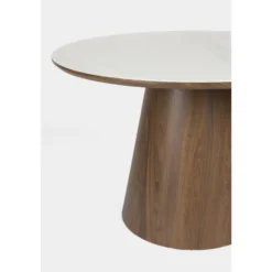 Novel Collection - Eetkamertafel Almira - Bruin - 115x115x77 cm