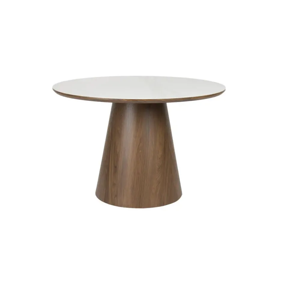 Novel Collection - Eetkamertafel Almira - Bruin - 115x115x77 cm