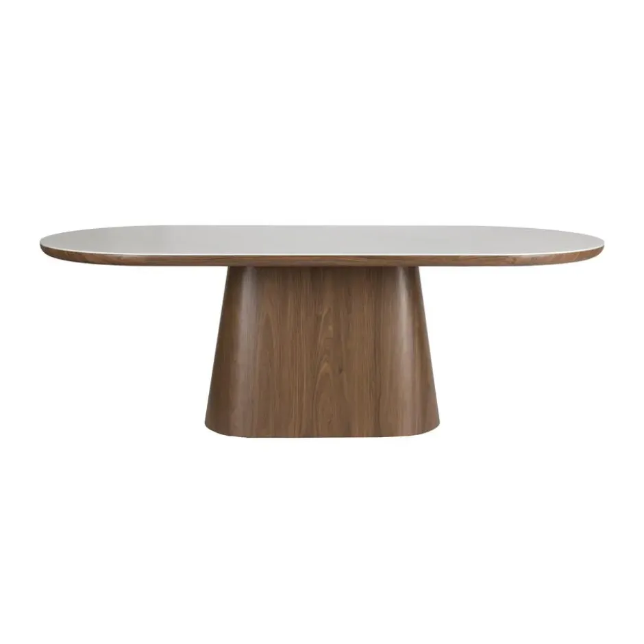 Novel Collection - Eetkamertafel Almira - Bruin - 180x90x77 cm