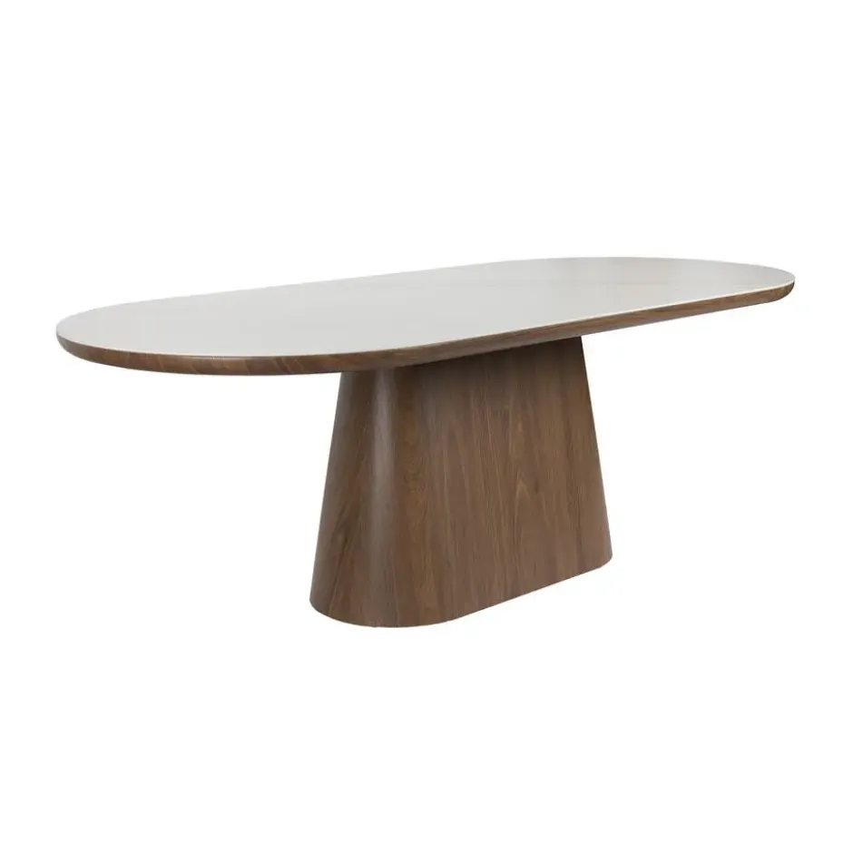 Novel Collection - Eetkamertafel Almira - Bruin - 180x90x77 cm