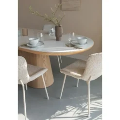 Novel Collection - Eetkamertafel Almira - Bruin - 180x90x77 cm