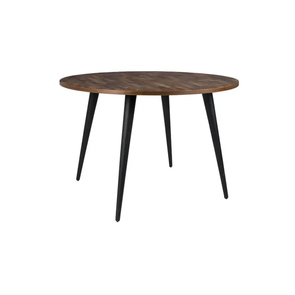 Novel Collection - Eetkamertafel Mo - Bruin - 110x110x76 cm