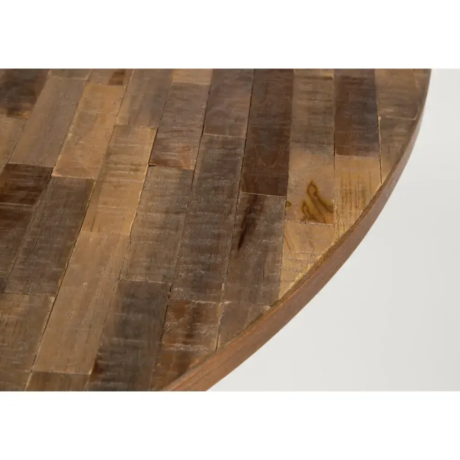 Novel Collection - Eetkamertafel Mo - Bruin - 110x110x76 cm