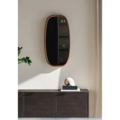 Novel Collection - Spiegel Nyko - Beige - 80x40x5 cm