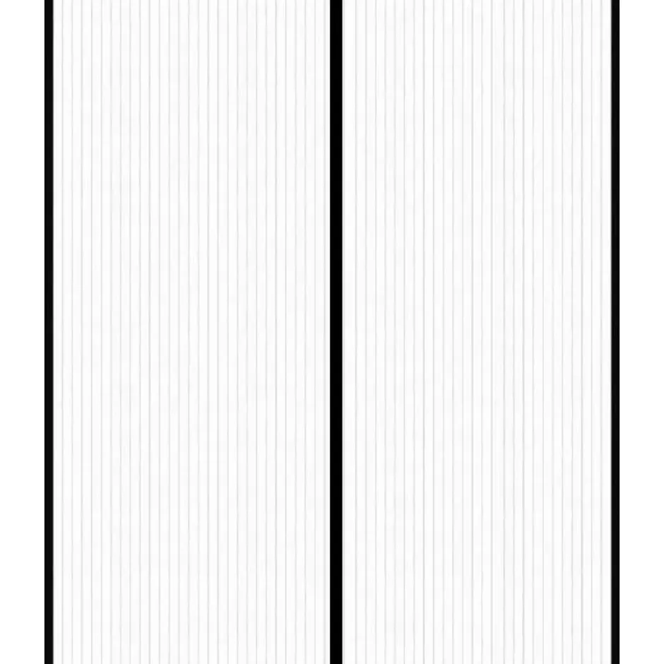 O'DADDY Deurgordijn Deluxe FIBER - Magnetisch Vliegengordijn 184x230 Zwart