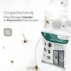 O'DADDY Deurgordijn Deluxe FIBER - Magnetisch Vliegengordijn 85x205 Zwart