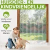 O'DADDY Lamellenhor deurhor – 184 x 260 cm – glasvezel – wit