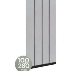 O'DADDY Lamellenhor - 100x260 cm - Deurgordijn zwart