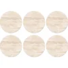 Onderzetter 6 stuks 10x10 cm Marmer - Stenen - Zand - Textuur