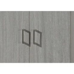 Opbergkast Ray 60cm met 2 deuren en 4 legplanken in grijze eik