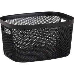Opbergmand Mesh antraciet - 17,2L