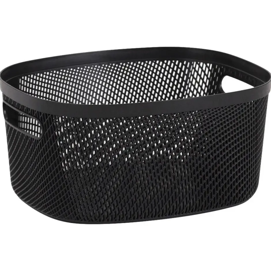Opbergmand Mesh antraciet - 6,7L
