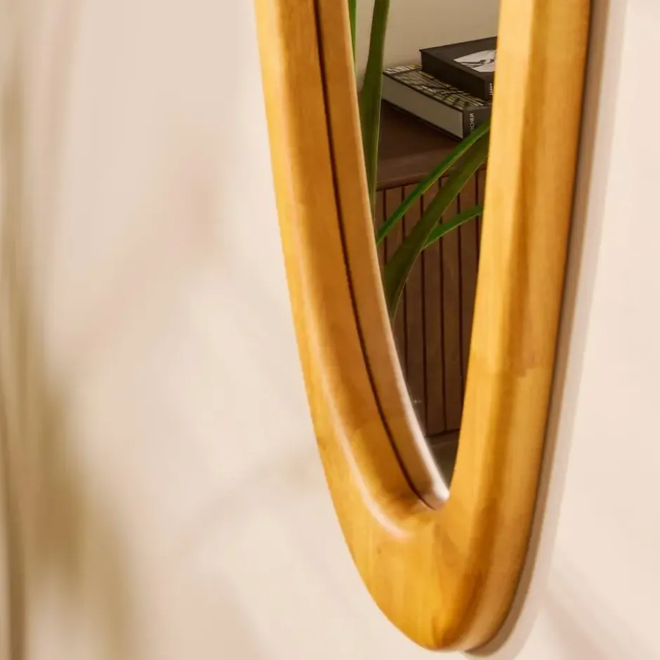 Organische Spiegel Fred - Hout 180cm