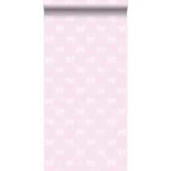 Origin behang - strikjes - licht roze - 53 cm x 10,05 m