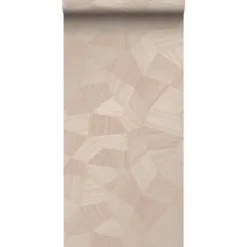 Origin Wallcoverings behang grafisch 3D motief zacht roze - 53 x 1005 cm