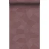 Origin Wallcoverings behang grafisch 3D motief mauve taupe - 50 x 900 cm