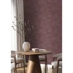 Origin Wallcoverings behang grafisch 3D motief mauve taupe - 50 x 900 cm