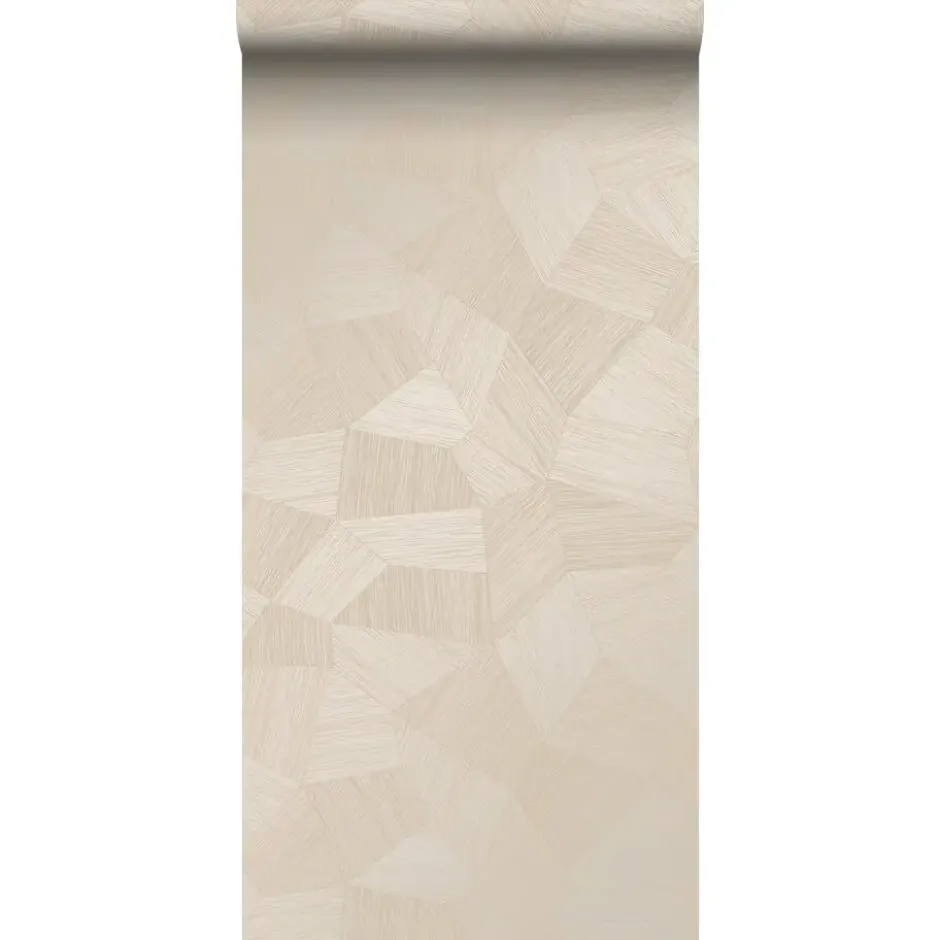 Origin Wallcoverings behang grafisch 3D motief gebroken wit - 53 x 1005 cm