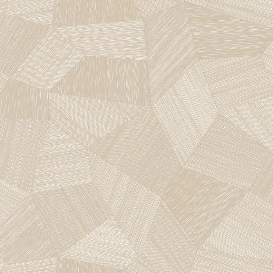 Origin Wallcoverings behang grafisch 3D motief gebroken wit - 53 x 1005 cm