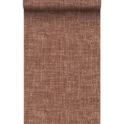 Origin Wallcoverings behang tropische bladeren donker beige - 53 x 1005 cm