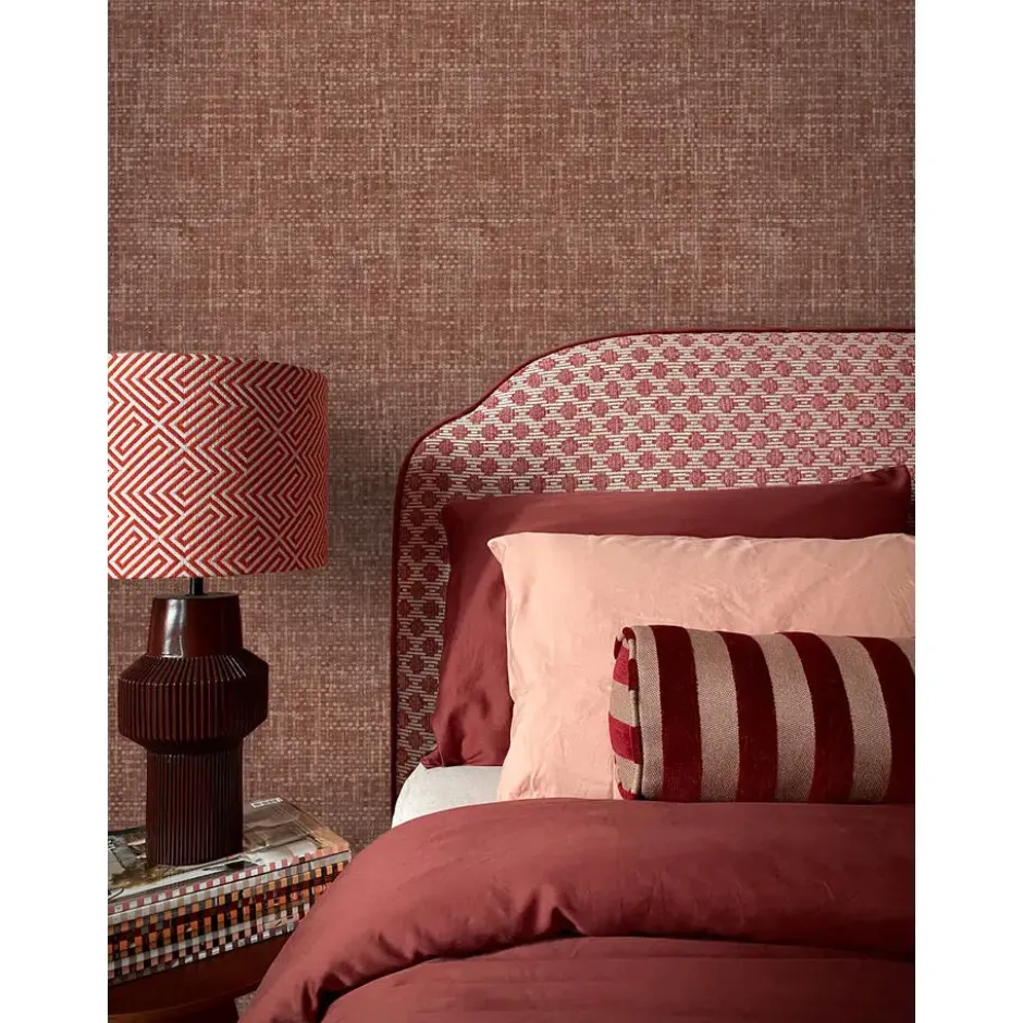 Origin Wallcoverings behang tropische bladeren donker beige - 53 x 1005 cm