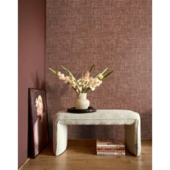 Origin Wallcoverings behang tropische bladeren donker beige - 53 x 1005 cm