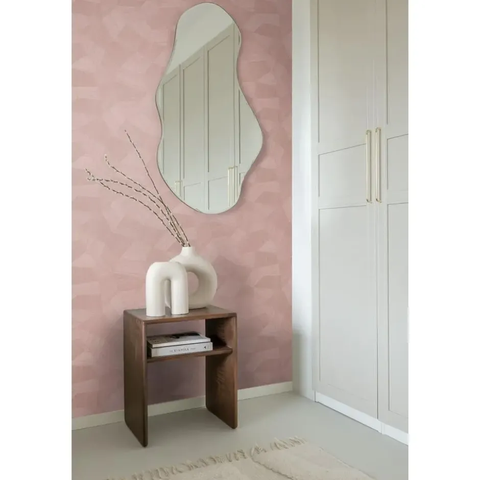 Origin Wallcoverings behang grafisch 3D motief roze - 50 x 900 cm