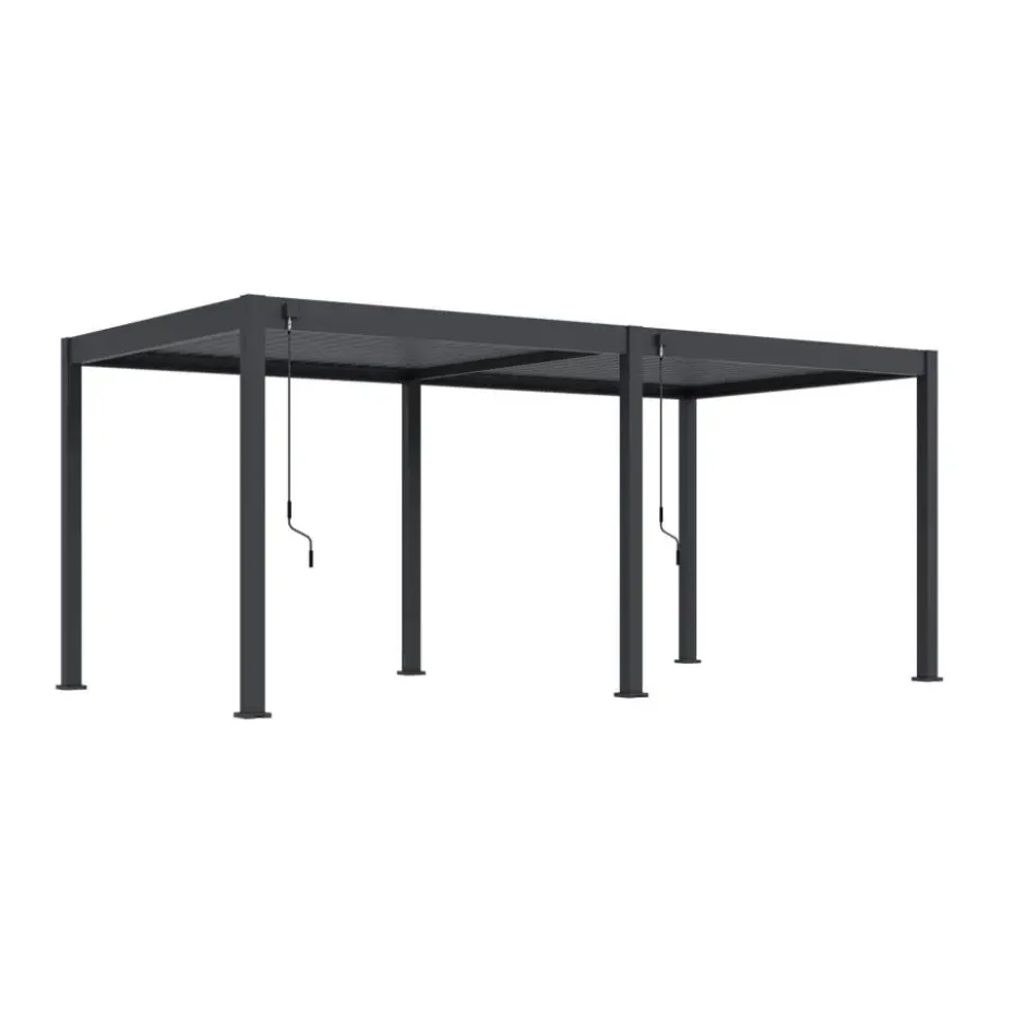 Orion Comfort terrasoverkapping 300 x 600 cm antraciet