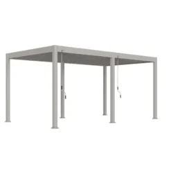 Orion Comfort terrasoverkapping 300 x 530 cm lichtgrijs