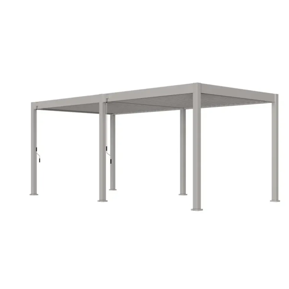 Orion Comfort terrasoverkapping 300 x 600 cm lichtgrijs