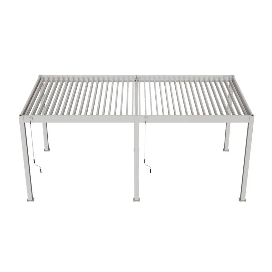 Orion Comfort terrasoverkapping 300 x 600 cm lichtgrijs