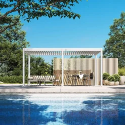 Orion Comfort terrasoverkapping 300 x 530 cm wit