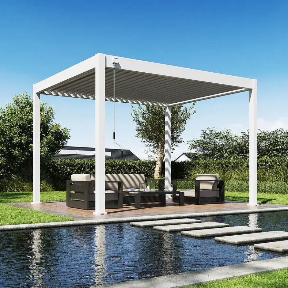 Orion Comfort terrasoverkapping 300 x 360 cm wit