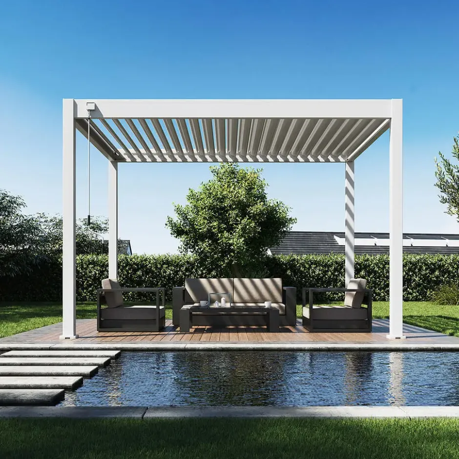 Orion Comfort terrasoverkapping 300 x 360 cm wit