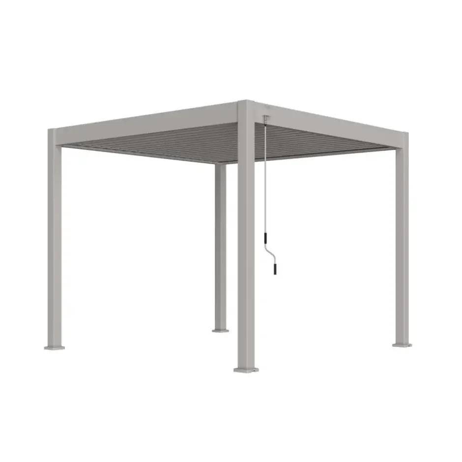 Orion Comfort terrasoverkapping 300 x 300 cm lichtgrijs
