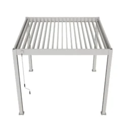 Orion Comfort terrasoverkapping 300 x 300 cm lichtgrijs