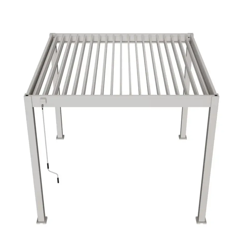 Orion Comfort terrasoverkapping 300 x 300 cm lichtgrijs